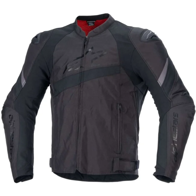 Professionale Alpinestars T-GP PLUS R V4 Motorcycle Jacket Black Black