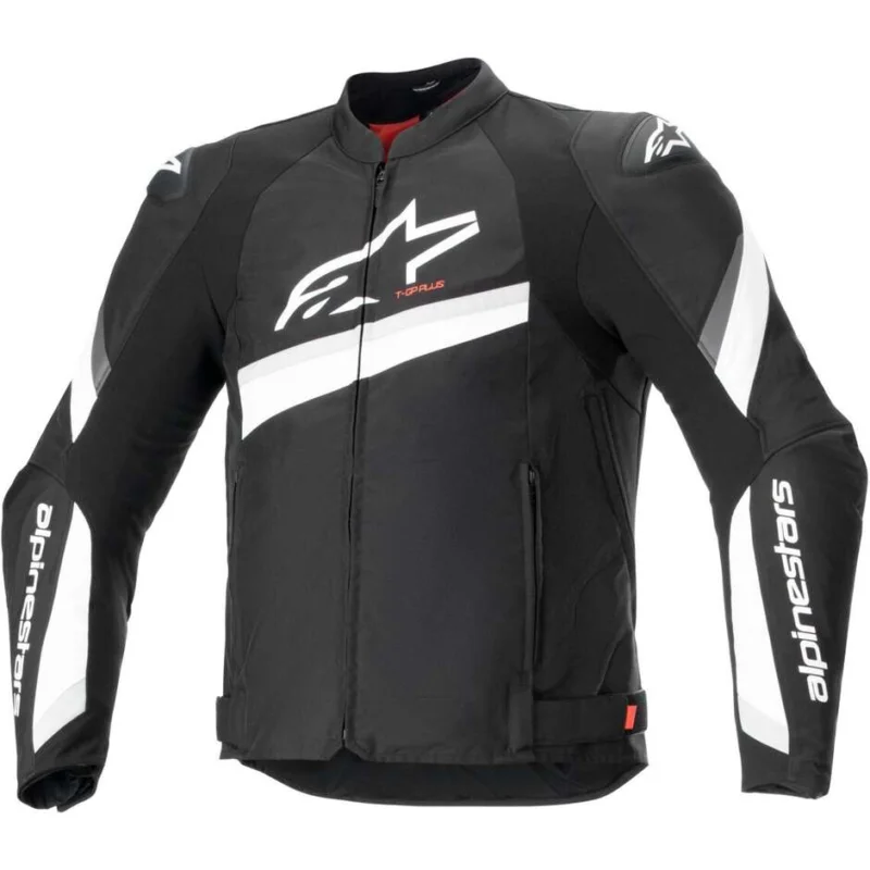 Consegna Rapida Alpinestars T-GP PLUS R V4 Motorcycle Jacket Black White