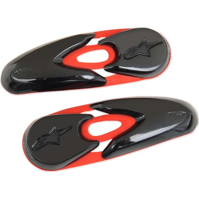 Esclusivo Alpinestars TOE SLIDER Replacement Slider for Motorcycle Boots Red Black