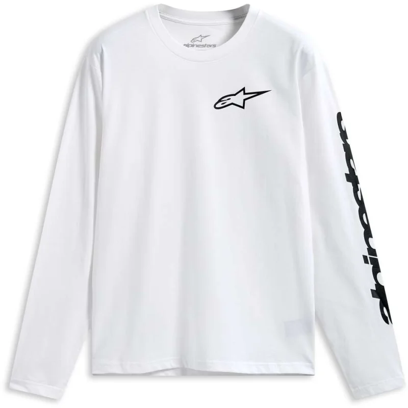 Popolare Alpinestars TRACKSIDE LS CSF Jersey White/Black