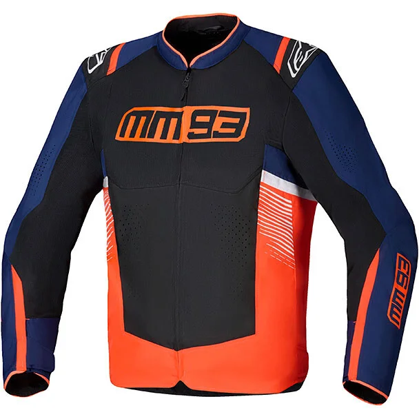 Offerta Lampo Alpinestars T-SPS AIR V2 MM93 Summer Motorcycle Jacket Black Orange Blue