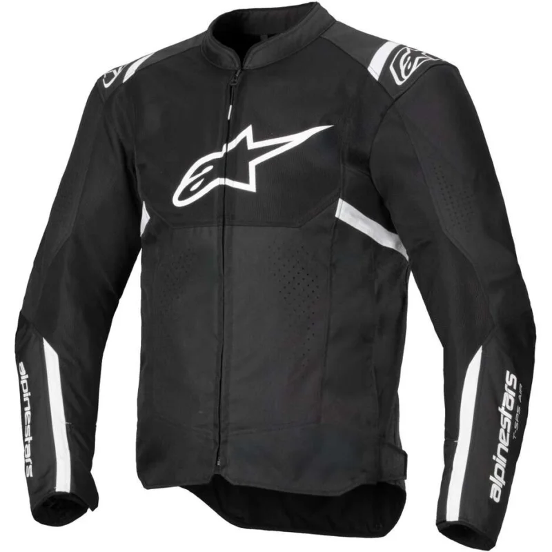 Miglior Prezzo Alpinestars T-SPS AIR V2 Summer Motorcycle Jacket Black White