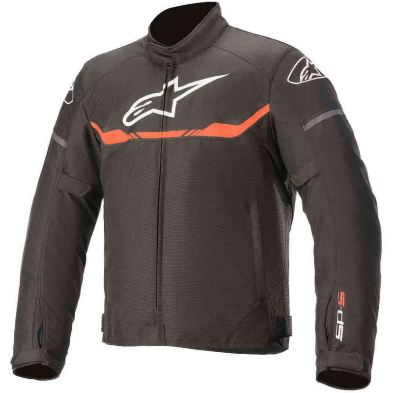 Popolare Alpinestars T-SP S Waterproof Motorcycle Jacket Fluo Red Black