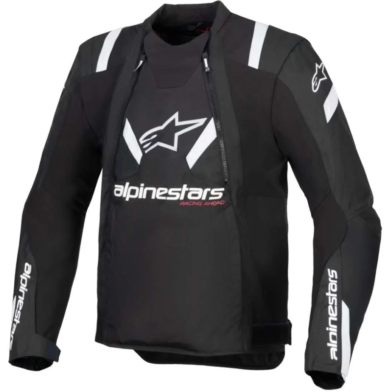 Bestseller Alpinestars T-STUNT AIR Summer Motorcycle Jacket Black White