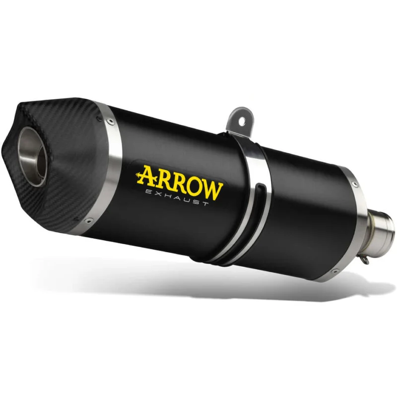 Ultimissimo Modello Arrow Race-Tech Dark Aluminum Exhaust with Carby End Cap for KTM 790 Duke (18-25) / 890 Duke (20-23)