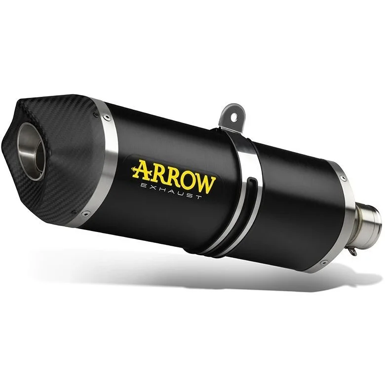 Professionale Arrow Race-Tech Dark Aluminum Silencer with Carby End Cap for KTM 690 SMC R