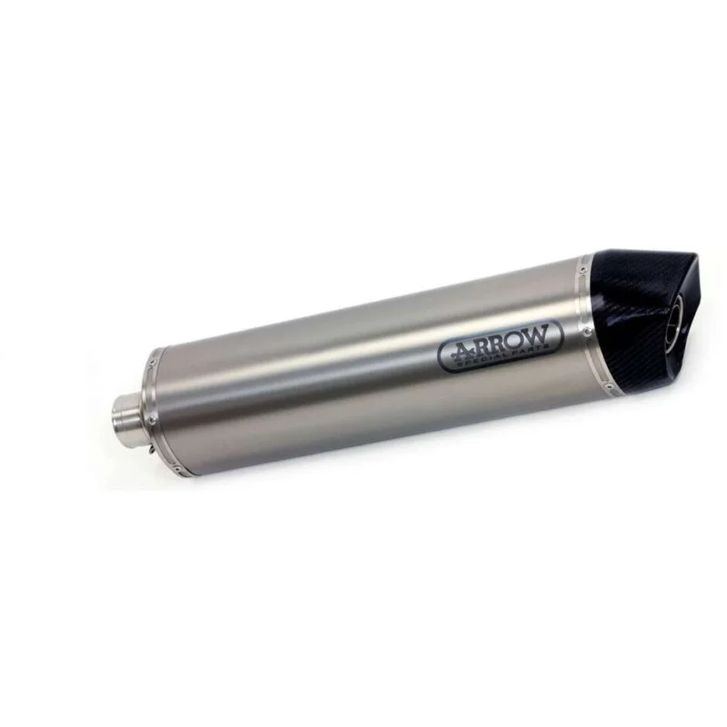 Arrow Race-Tech titanium exhaust with carby end cap for Benelli TRK 502 X (18-20) Prezzo Conveniente