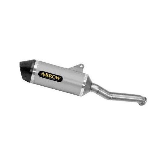 Arrow Race-Tech titanium exhaust with carby end cap for CF Moto 800 MT Sport / Touring (23-24) Di Tendenza