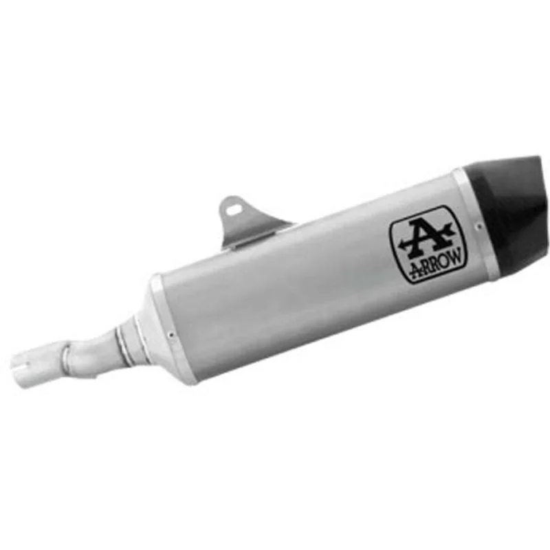 Arrow Race-Tech titanium exhaust with carby end cap for Honda FORZA 750 (21-24) Popolare