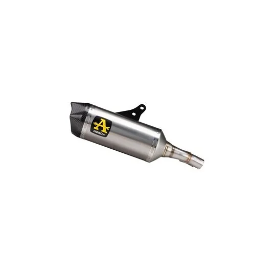 Arrow Race-Tech Titanium Exhaust with Carby End Cap - Short Version For Honda X-ADV 750 (17-24) Ultime Pezzi