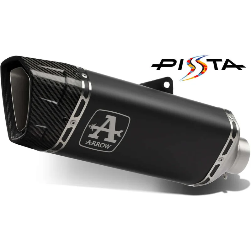 Prezzo Di Fabbrica Arrow Racing Complete Exhaust with Dark Titanium Pista Silencer for Yamaha TMAX 560 (25)