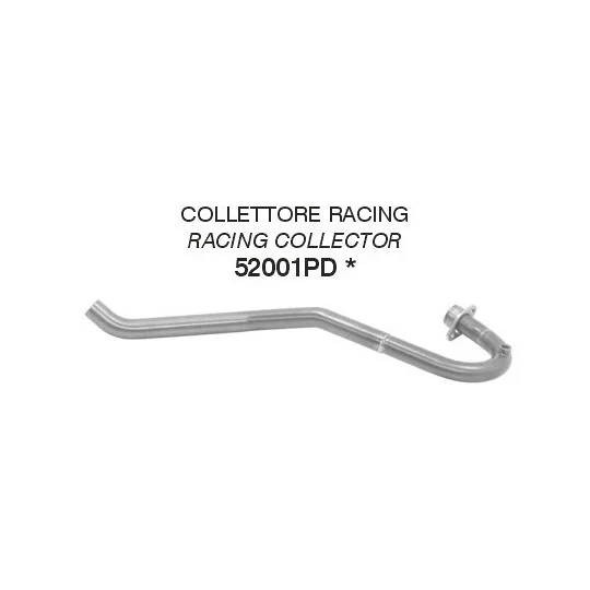 Compra Online Arrow Racing Exhaust Manifold for UM Moto UM DSR EX 125 (18-20); Malaguti XTM / XSM 125 4T (19-20); Aprilia RX / SX 125 (18-20)