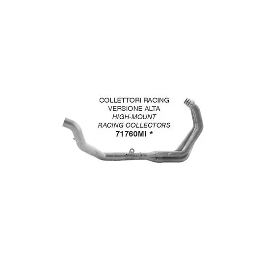 Nuovo Arrivo Arrow Racing High Performance Exhaust for Works Silencers for Yamaha MT-09 (21-23)