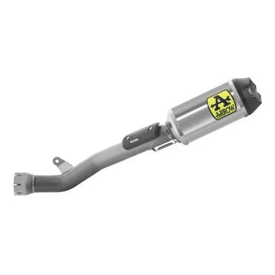 Offerta Lampo Arrow racing intermediate kit - Indy Race titanium silencer + titanium link pipe for Kawasaki ZX-10RR (21-24)