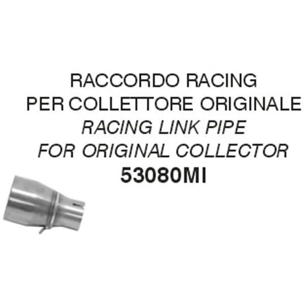 Arrow racing link pipe for original collectors For Kymco DOWNTOWN 350i (16-19) Acquista Ora