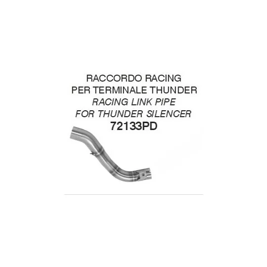 Offerta Lampo Arrow racing link pipe for Thunder silencers For Honda CRF 250 L / Rally (17-18)