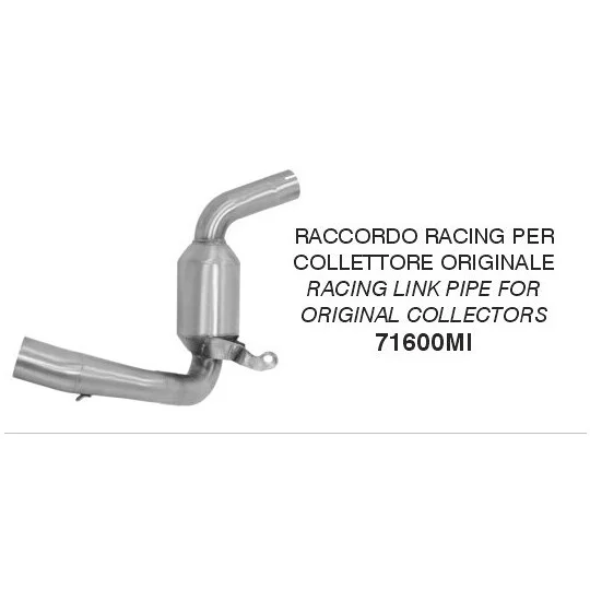 Offerta Del Giorno Arrow Racing link pipe not approved for KTM DUKE 390 (13-16)