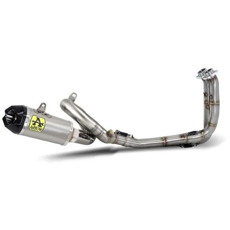 Arrow Racing Works Titanium Full Exhaust with Carby End Cap for Suzuki GSX-8R / GSX-8S (24-25) Prezzo Ridotto