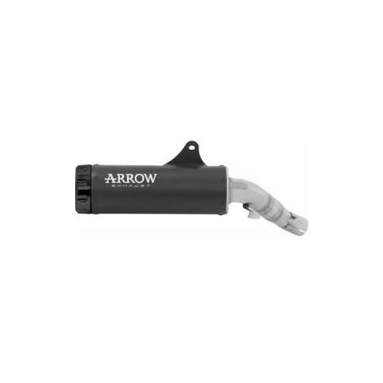 Arrow Rebel Exhaust with Dark Aluminum End Cap for Honda CMX 1100 Rebel (21-25) Consegna Rapida