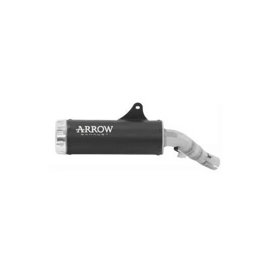 Arrow Rebel Exhaust with Polished Aluminum End Cap For Honda CMX 1100 Rebel (21-25) Nuova Collezione