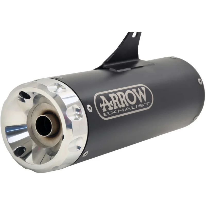 Direttamente Dal Produttore Arrow Rebel Exhaust with Polished Aluminum End Cap for Honda GB 350 S (25-26)