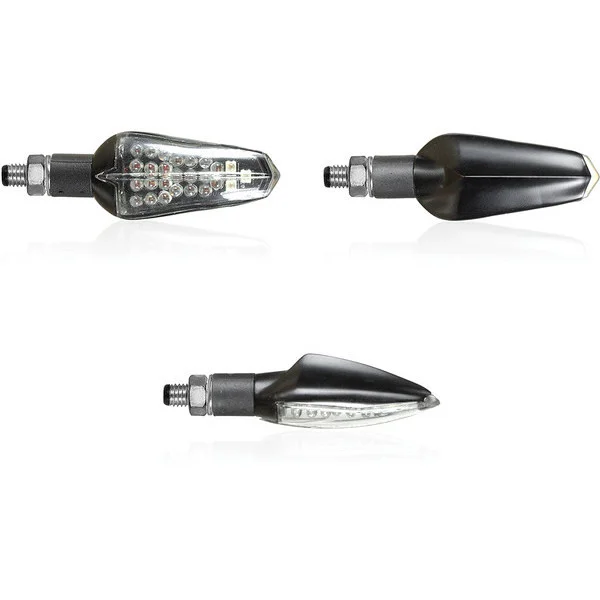 Arrows Moto Chaft Fresh Led Approved Rear Black Reflex Smoke Soddisfatti O Rimborsati