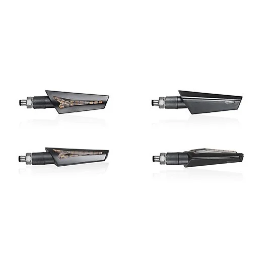 Arrows Moto Chaft Harper Led Approved Black Reflex Smoked Spedizione Espresso