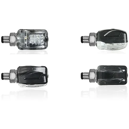 Arrows Moto Chaft Smaller Led Approved Black Reflex Smoked Direttamente Dal Produttore