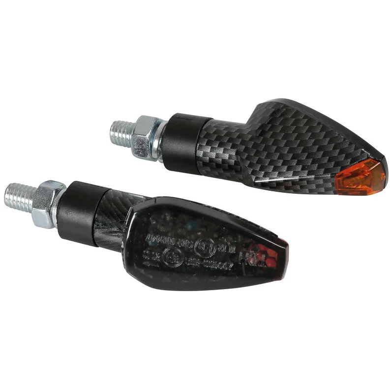 Arrows Motorcycle Led Pair Tuareg color Carbon Look Miglior Prezzo