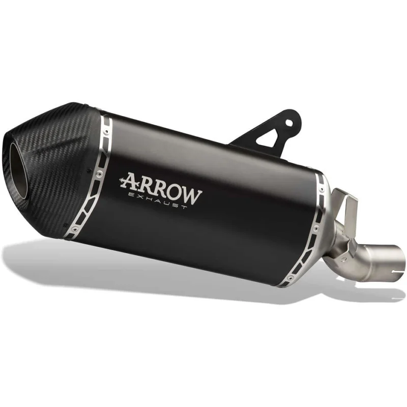 Affare Arrow Sonora Dark Titanium Exhaust with Carby End Cap for Suzuki V-STROM 800DE / SE (23-24)