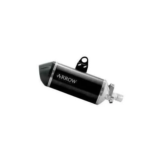 Arrow Sonora Dark titanium silencer with carby end cap For Honda Africa Twin CRF 1100 L (24-26); Africa Twin CRF 1100 L (20-26) Di Tendenza