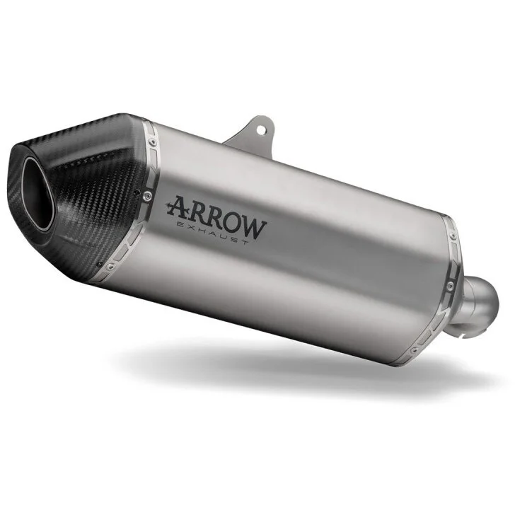 Popolare Arrow Sonora Titanium Exhaust Muffler with Carby End Cap for KTM Models in Description