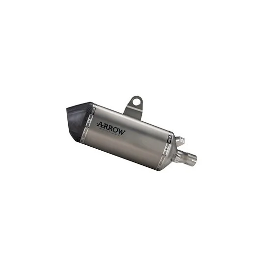 Quantità Limitata Arrow Sonora Titanium Exhaust with Carbon Fiber End Cap for Honda CRF1100L Africa Twin (20-23)