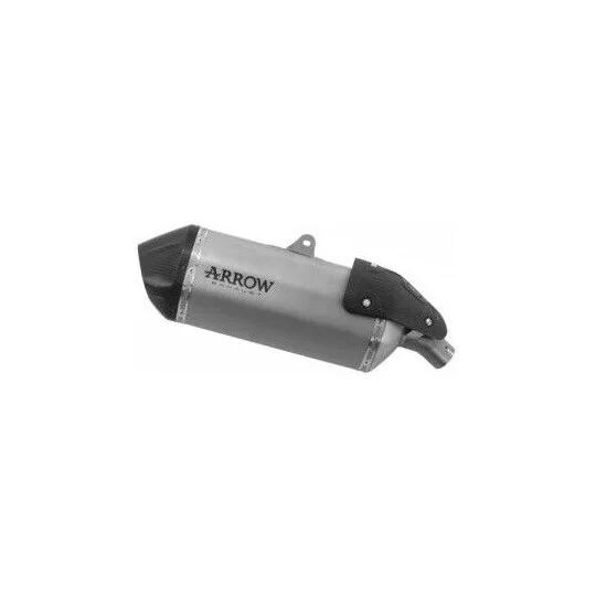 Offerta Speciale Arrow Sonora titanium exhaust with carby end cap for Aprilia TUAREG 660 (22-24)