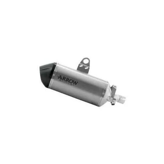 Arrow Sonora titanium exhaust with carby end cap for Honda Africa Twin CRF 1100 L (20-23) Consegna Rapida