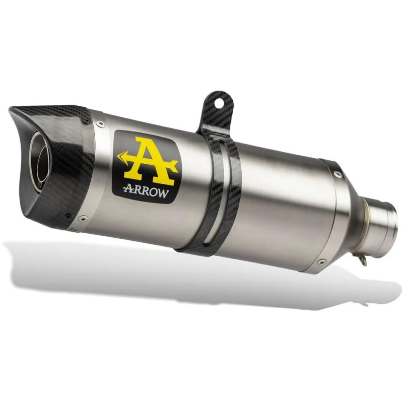 Non Perdere Arrow Street Thunder aluminum exhaust with carby end cap for Yamaha YZF R3 (19-20)