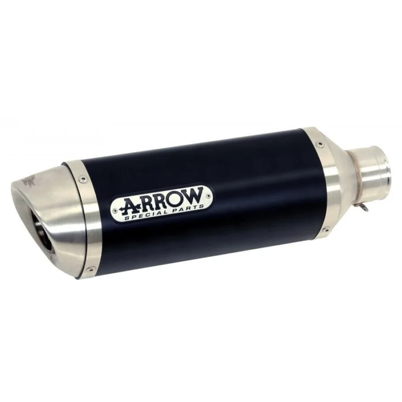 Compra Oggi Stesso Arrow Street Thunder Dark Aluminum Exhaust for Original Collectors For Yamaha YZF R6 (06-16)