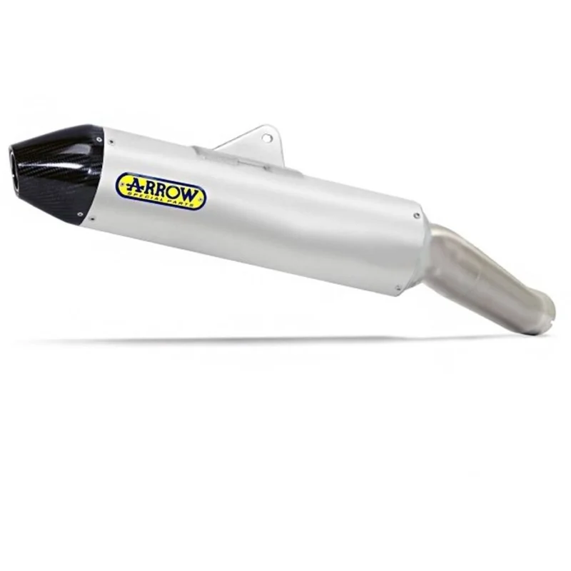 Arrow Thunder aluminum exhaust with carby end cap for Honda CRF 250 L / Rally (17-18) / CRF 300 L (21-24) Consegna Rapida