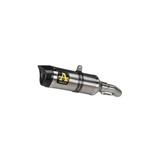 Spedizione Espresso Arrow Thunder Approved Titanium Exhaust with Carby End Cap for Honda CB 1000 R (08-17)