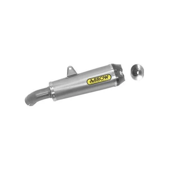 Spedito Oggi Arrow Works Titanium Exhaust with Carby End Cap for Husqvarna Nuda 900 / Nuda 900 R (12-13)