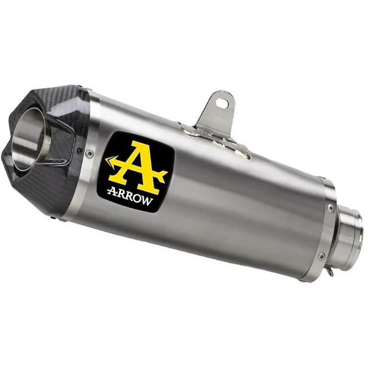 Pagamento Sicuro Arrow Works Titanium Exhaust with Carby End Cap for Yamaha MT-07 (21-24) / TRACER 700 (20-24)