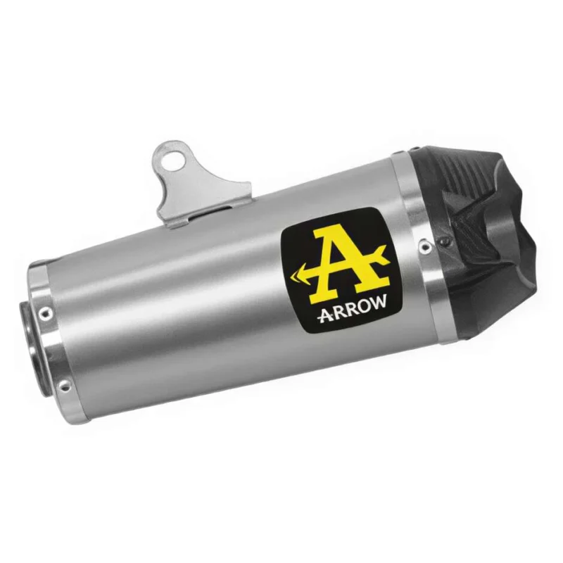 Arrow Works Titanium Exhaust with Carby End Cap for Yamaha MT-09 (21-23) Ultimissimo Modello