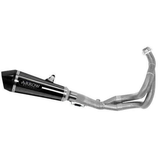 Arrow X-Kone Dark Full Exhaust System for Kawasaki NINJA 650 / Z 650 (21-23) Promozione