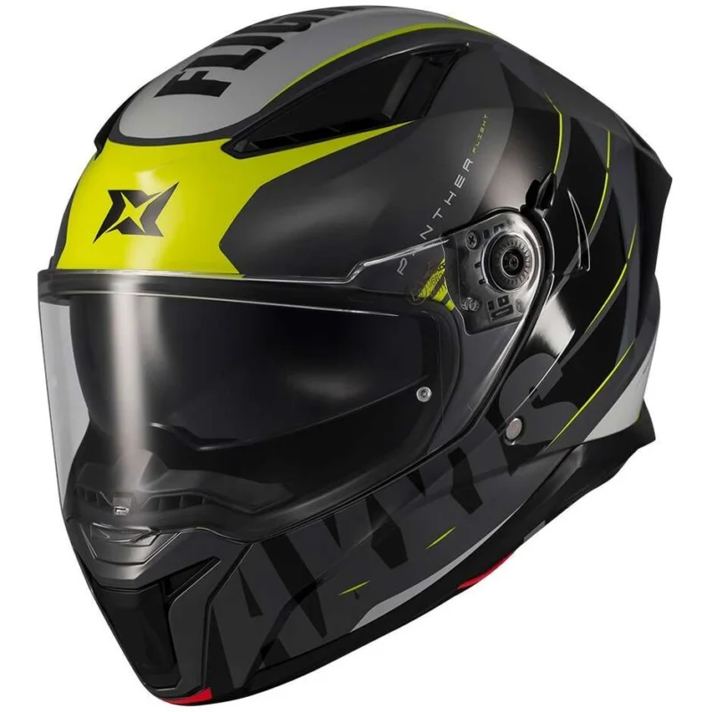 Consegna Rapida Axxis FF130SV Panther SV Flight C3 Full Face Motorcycle Helmet Black Yellow