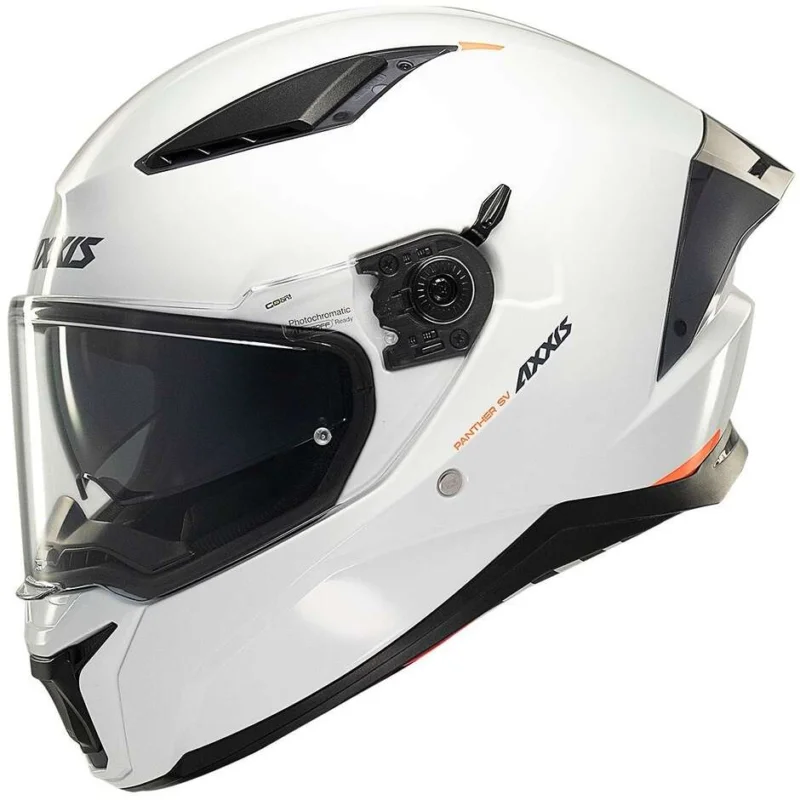 Axxis FF130SV Panther SV Solid A0 Full Face Motorcycle Helmet White Super Prezzo