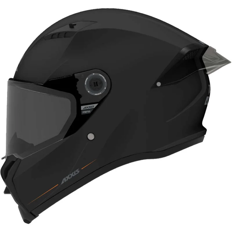 Axxis FF132 Fenix Solid A11 Full Face Motorcycle Helmet Gloss Black Super Prezzo