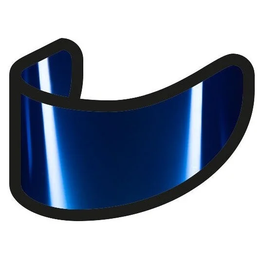 Axxis V-15B Max Vision Visor For Square S Iridium Helmet Pagamento Sicuro