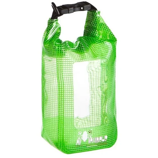 Backpack Ultra-flat Amphibious Container Pond Mini Window Clear Green 1,5lt Professionale