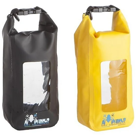 Backpack Ultra-flat Amphibious Container Pond Mini Window Yellow 1,5lt Spedito Oggi