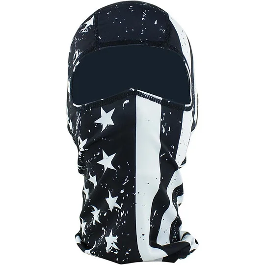 Balaclava Balaclava Motorcycle Balaclava 100% Polyester White Flag Soddisfatti O Rimborsati